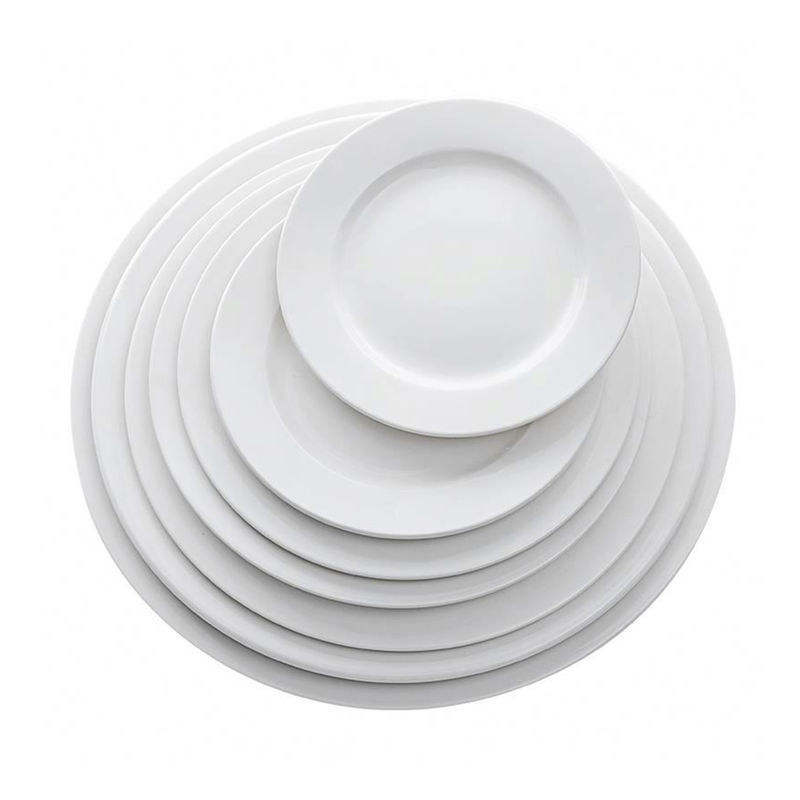 Porceletta Porcelain Flat Plate