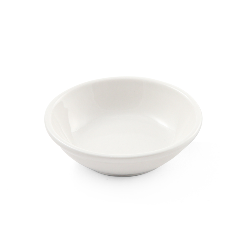 Porceletta Ivory Porcelain Small Sauce Dish