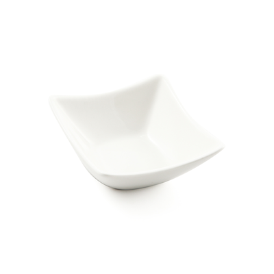 Porceletta Ivory Porcelain Dish 3"