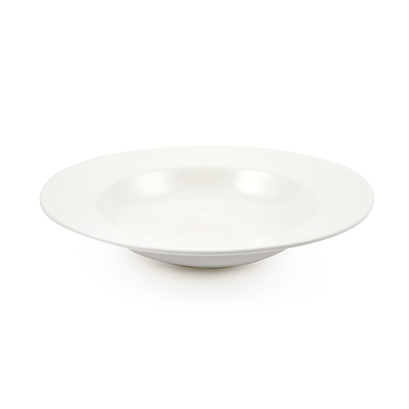 Porceletta Ivory Porcelain Pasta & Soup Plate