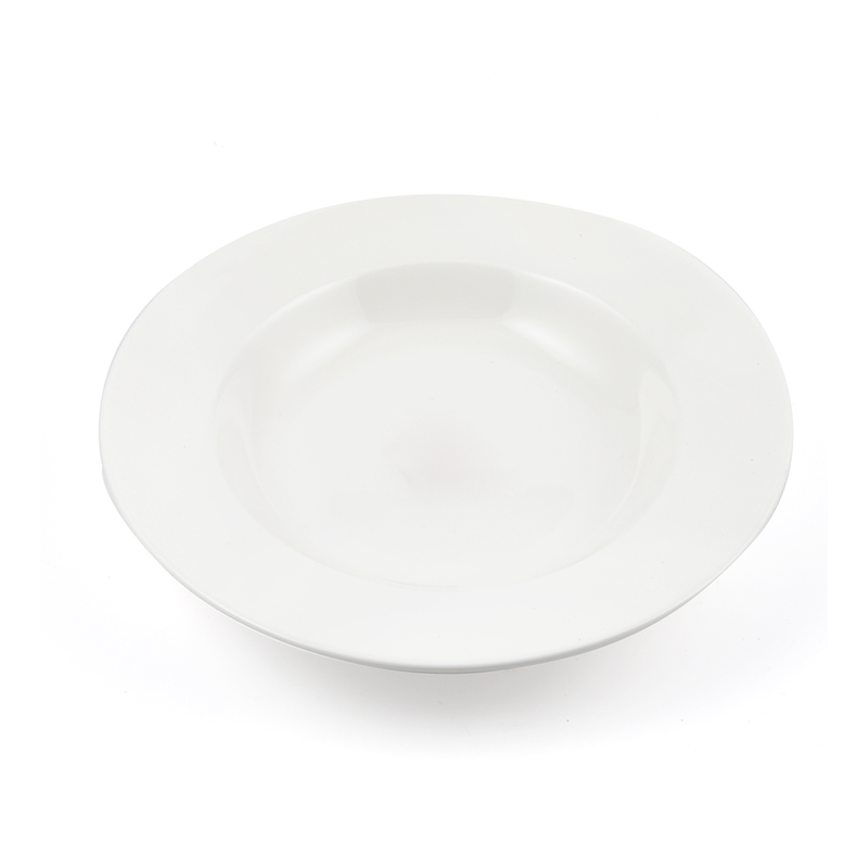 Porceletta Ivory Porcelain Pasta & Soup Plate