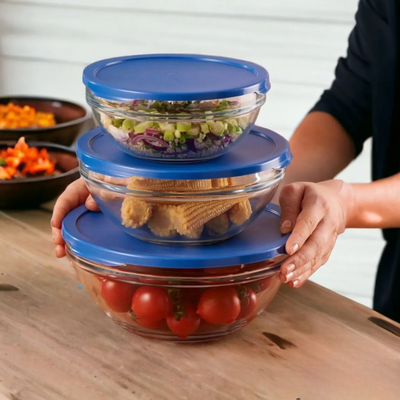 Glass Food Container Set