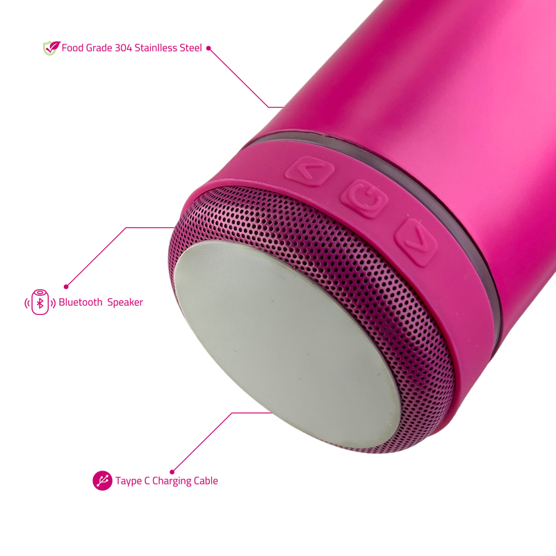 Novel Smart Tumbler 1.18L with Bluetooth Speaker | Fushi