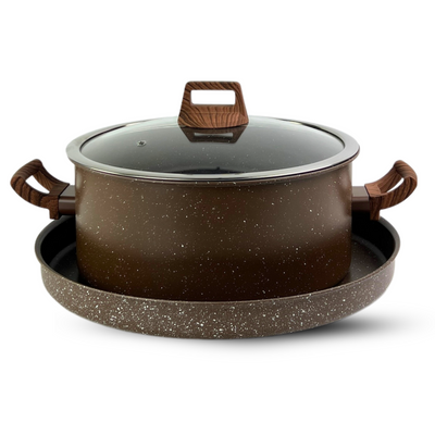 Alsaif Maqluba Granite Pot Set