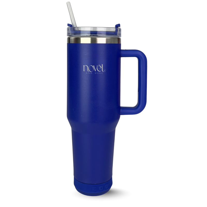 Novel Smart Tumbler 1.18L with Bluetooth Speaker | Blue