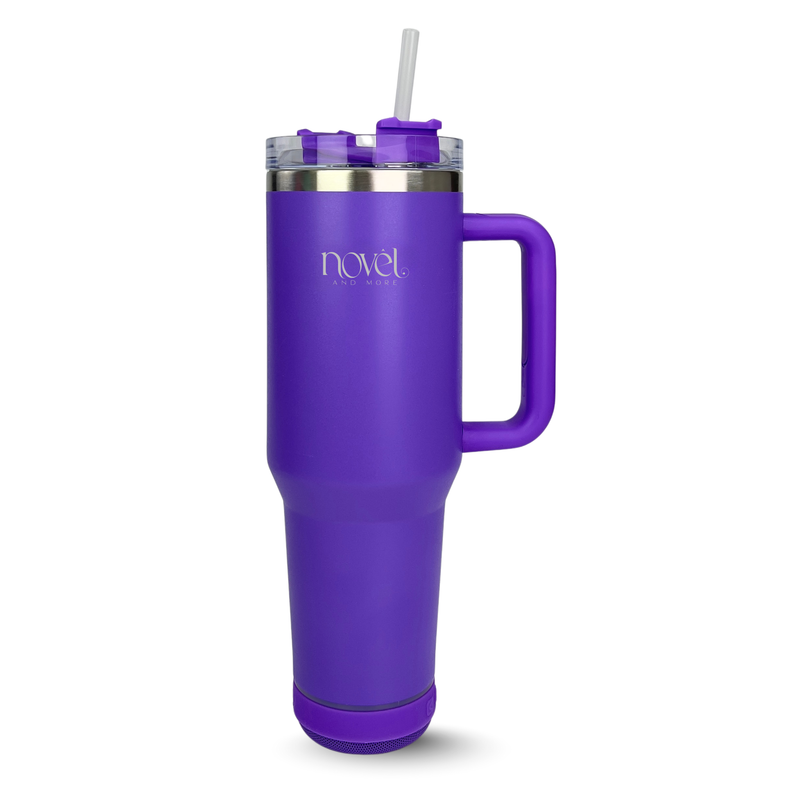 Novel Smart Tumbler 1.18L with Bluetooth Speaker | Purple