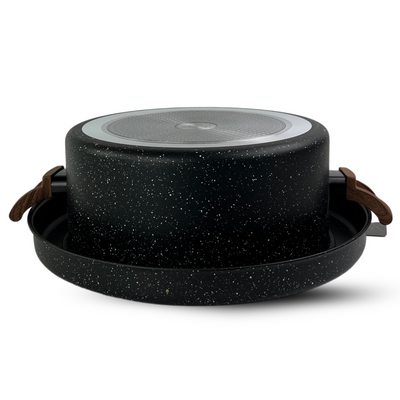 Alsaif Maqluba Granite Pot Set