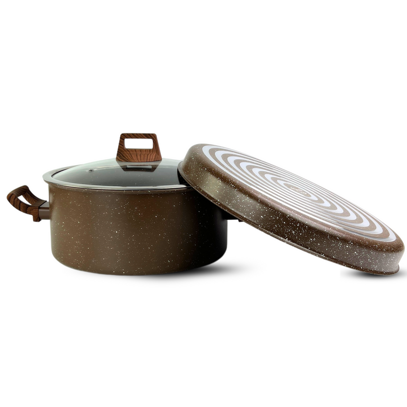 Alsaif Maqluba Granite Pot Set