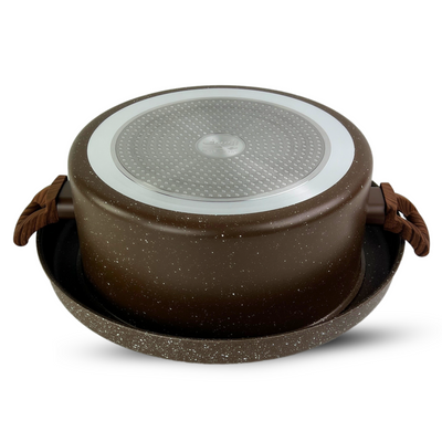 Alsaif Maqluba Granite Pot Set