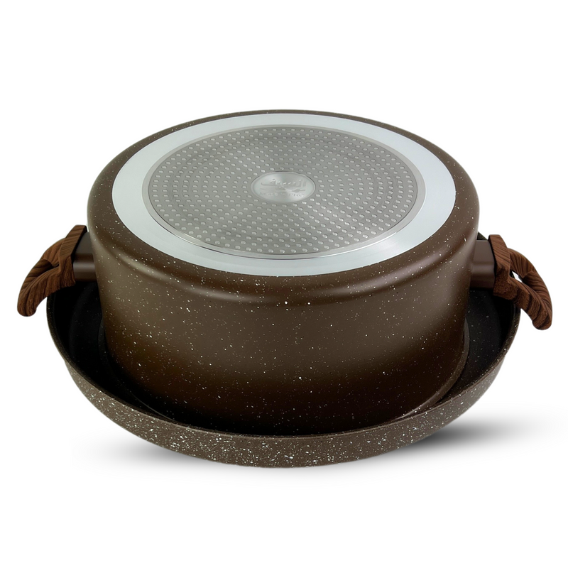 Alsaif Maqluba Granite Pot Set