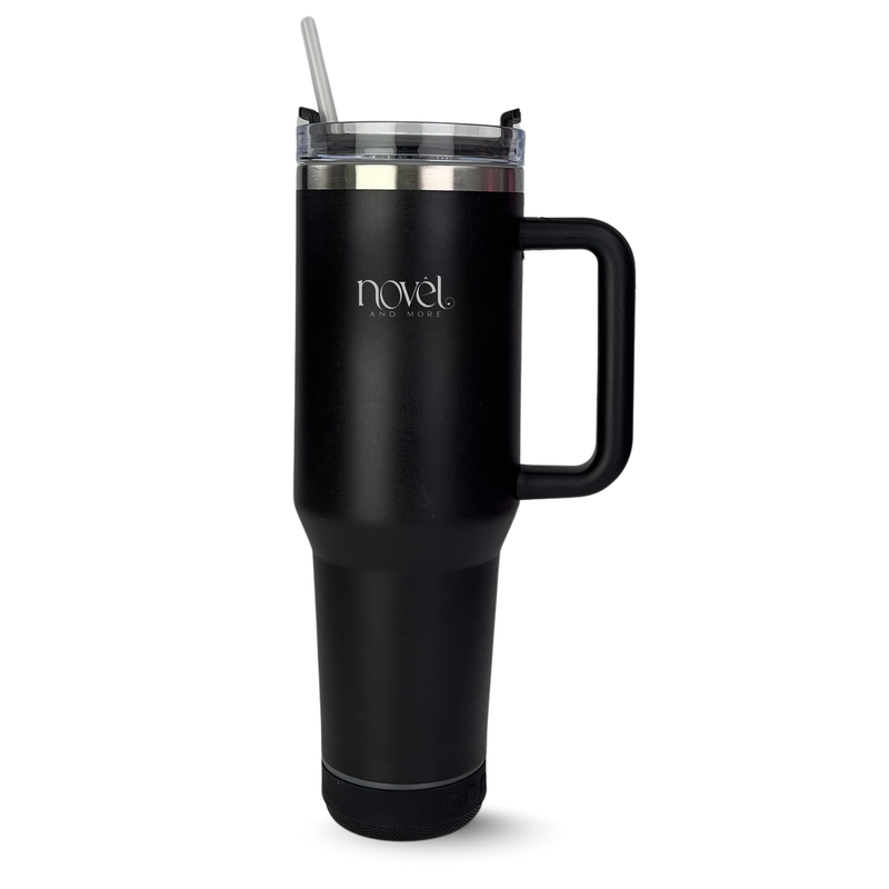 Novel Smart Tumbler 1.18L with Bluetooth Speaker | Black