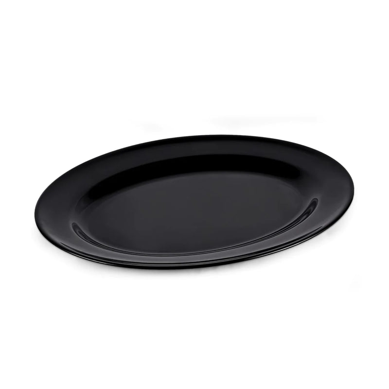 Vague Melamine Oval Plate