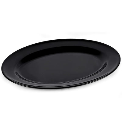 Vague Melamine Oval Plate