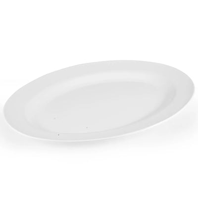 Vague Melamine Oval Plate