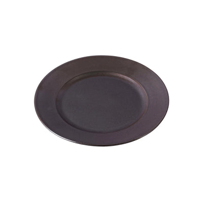 صحن بورسلان راستك اسود من Porceletta 