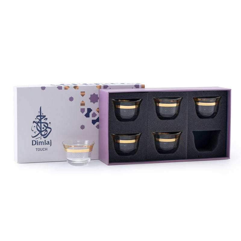 Crown Glass Cawa Cup | 6 pieces