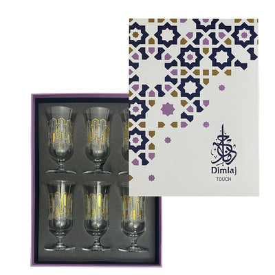 Basalt Glass Stemware | 6 pieces