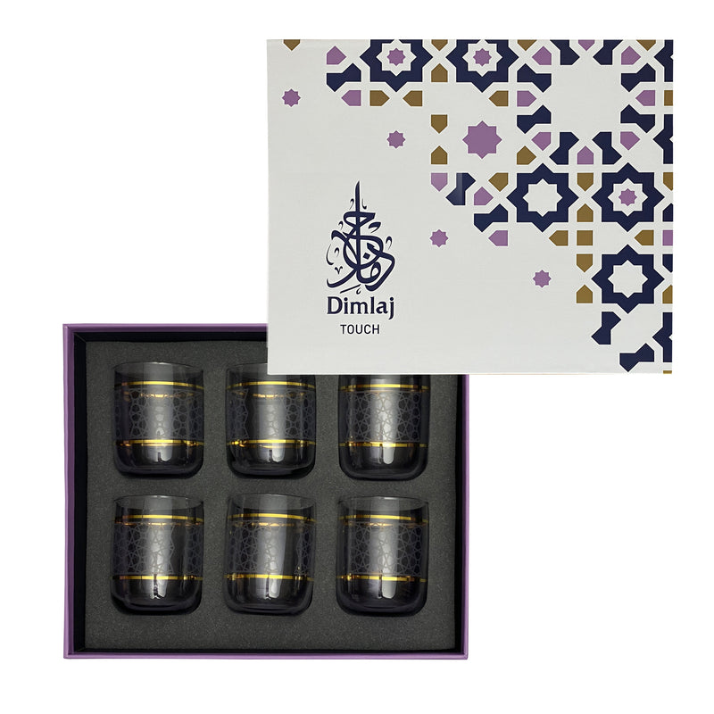 Azha Glass Tumbler Set | 6 pieces