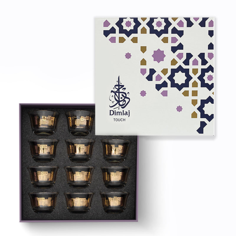 Echo Glass Cawa Cup | 12 pieces