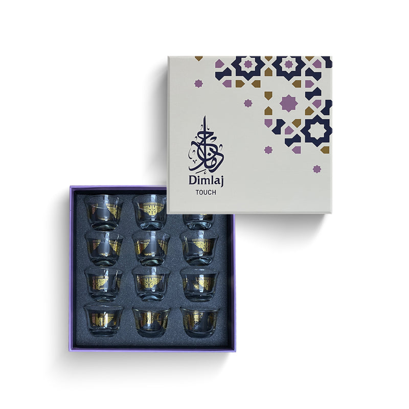 Diadem Glass Cawa Cup | 12 pieces