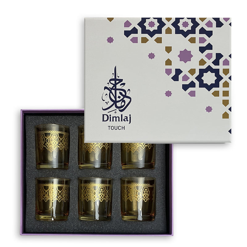 Casablanca Glass Tumbler Set | 6 pieces