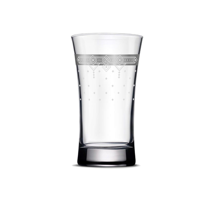 Collar Glass Tumbler Set | 6 pieces