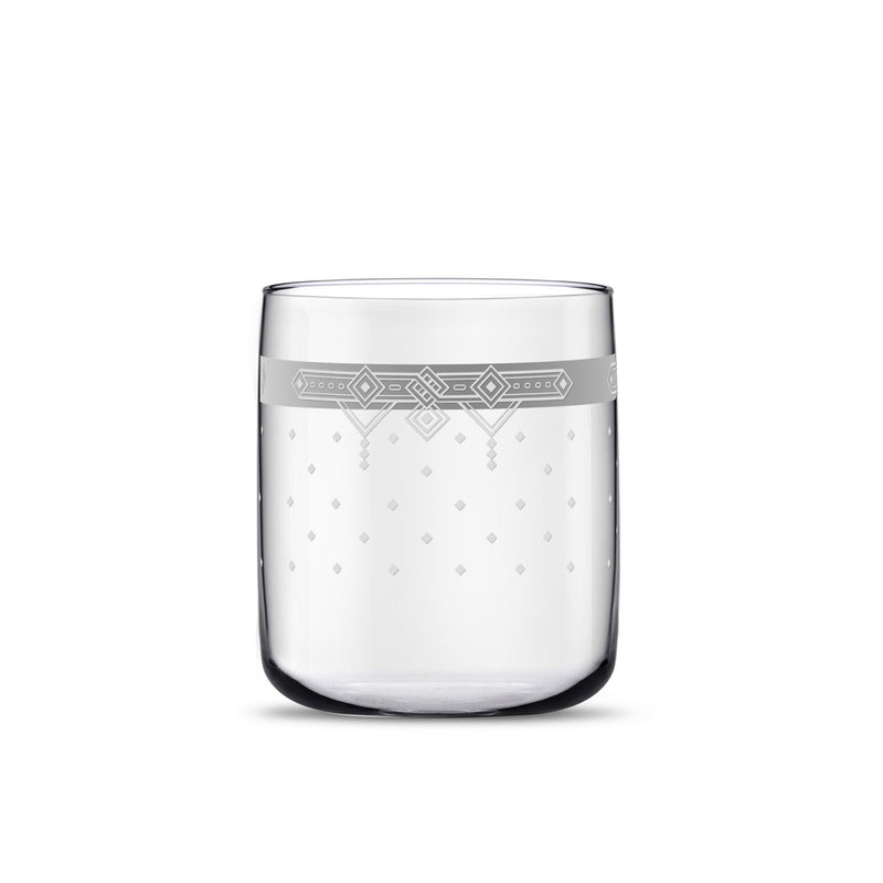 Collar Glass Tumbler Set | 6 pieces