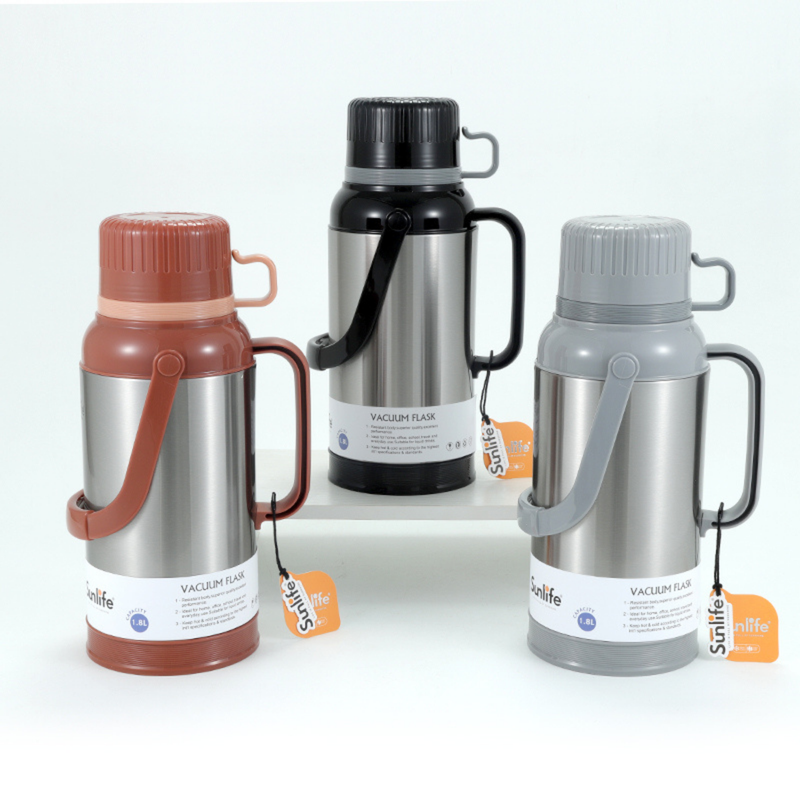 Thermos with cup