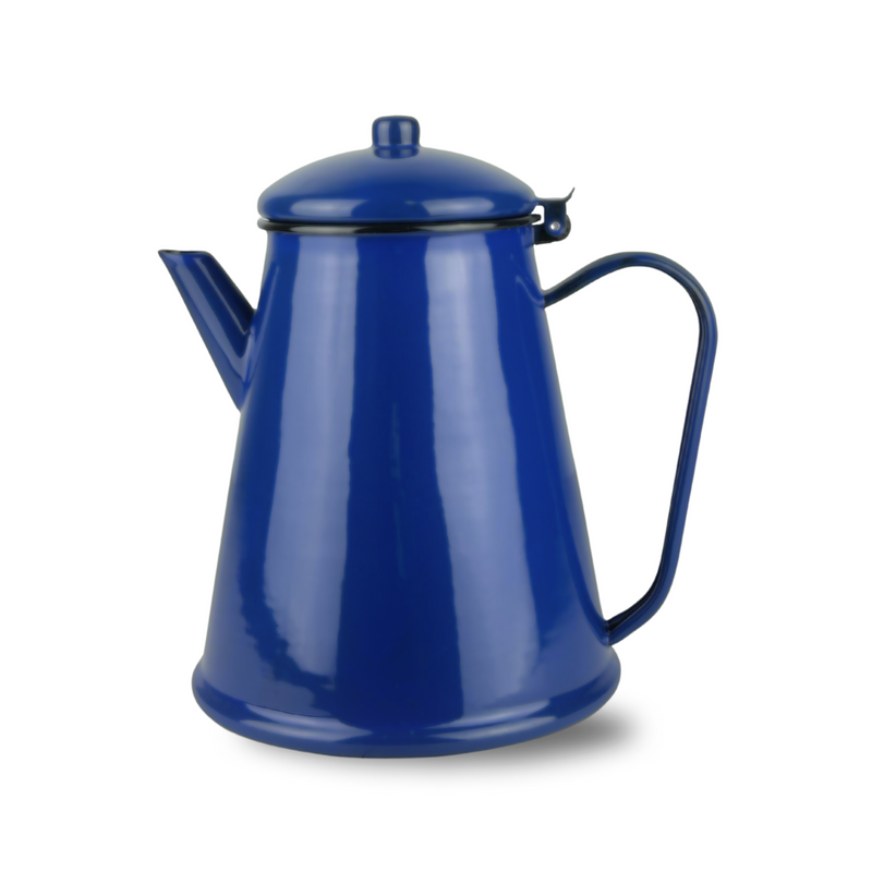 Enamel-Coated Arabic Coffee Pot – 1.6L