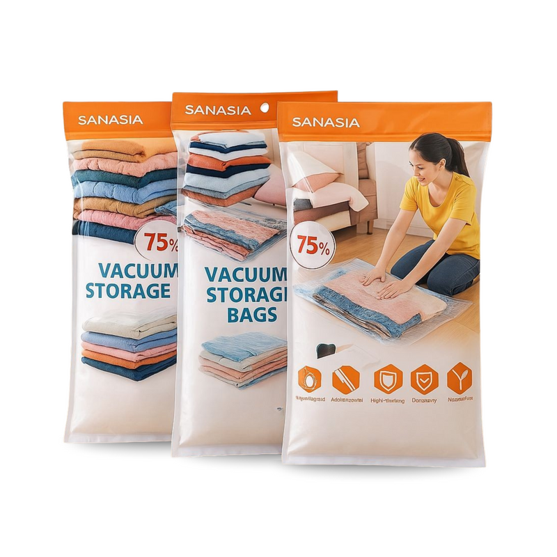 Vacuum Storage Bag, 2 Pieces