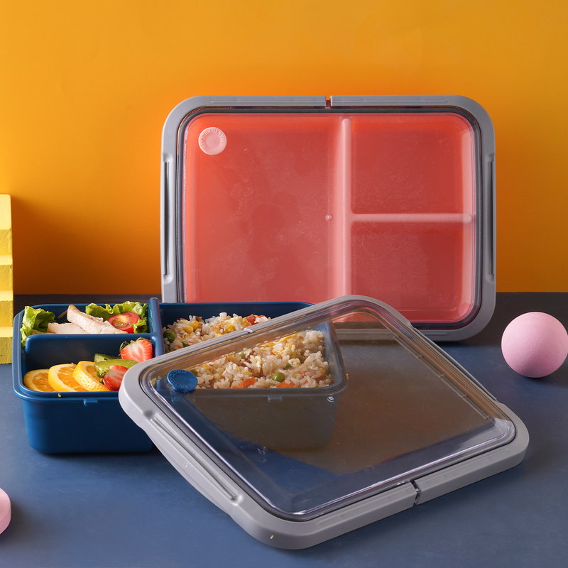 Vague Three Compartment Lunch Box