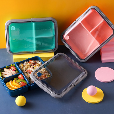 Vague Three Compartment Lunch Box