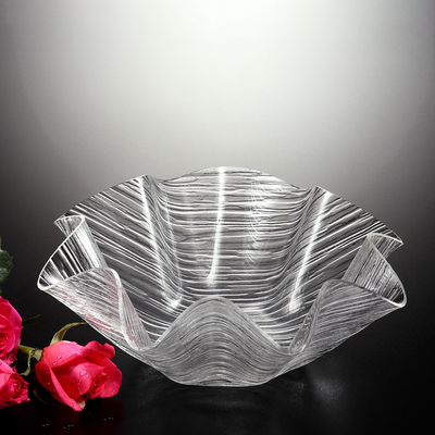 Vague Acrylic Flower Bowl 