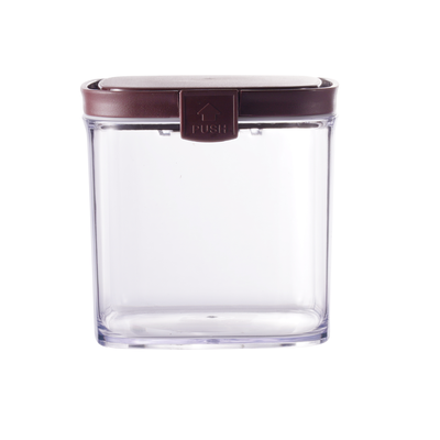 Vague Plastic Square Food Container