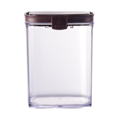 Vague Plastic Square Food Container