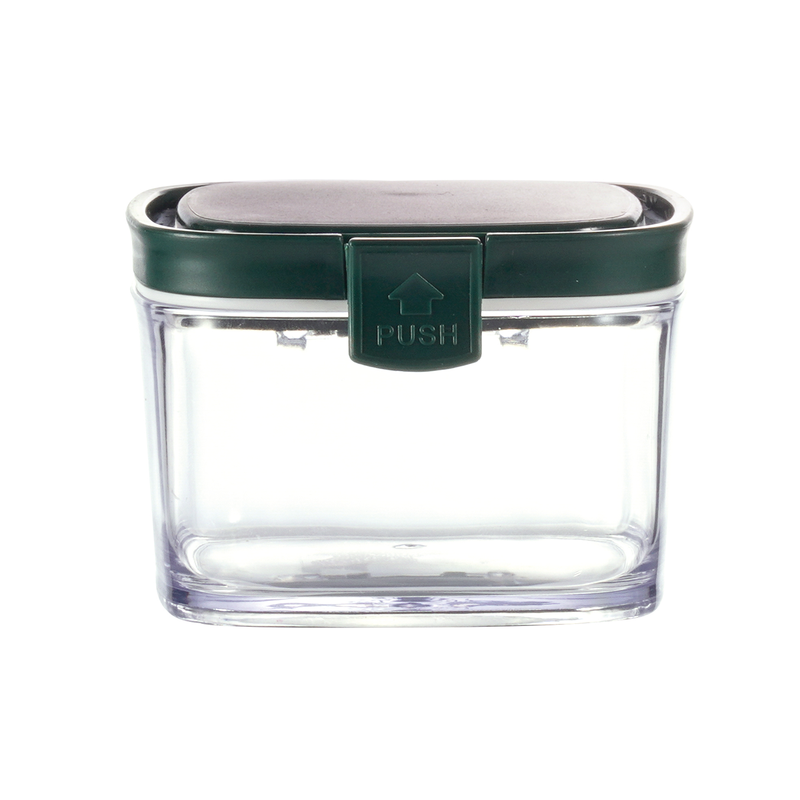 Vague Plastic Square Food Container