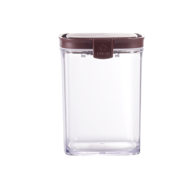 Vague Plastic Square Food Container