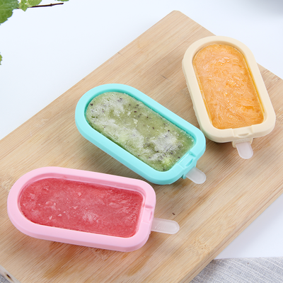 Vague 3 Piece Silicone Ice Cream Mould Set Popsicle