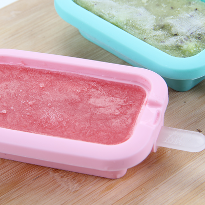 Vague 3 Piece Silicone Ice Cream Mould Set Popsicle