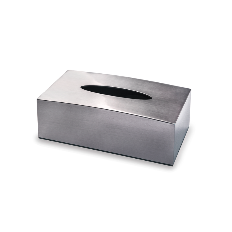 Vague Acrylic Tissue Box with Metallic Finish