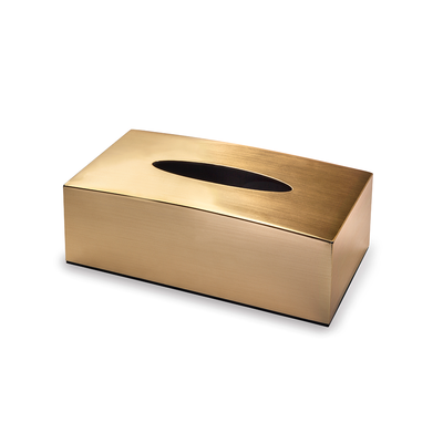 Vague Acrylic Tissue Box with Metallic Finish