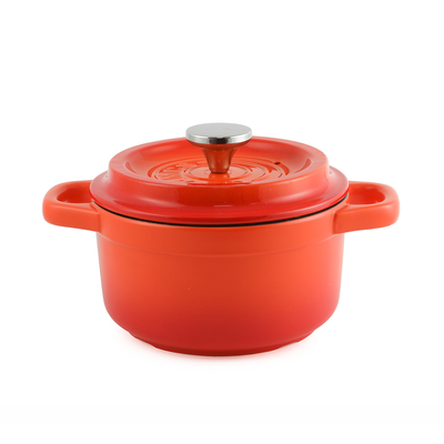 Che Brucia Direct Fire Orange Ceramic Cooking Casserole