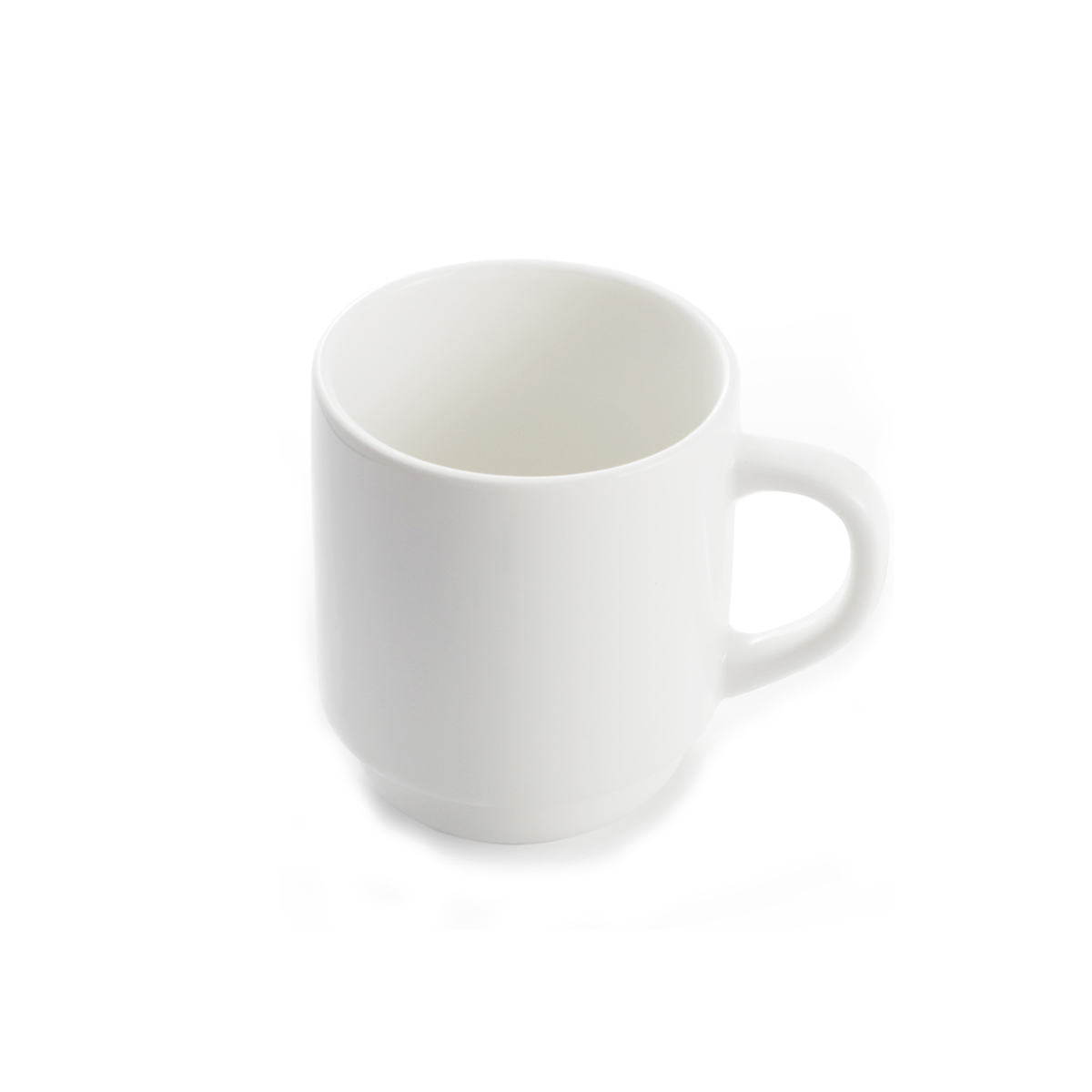 Porceletta Ivory Porcelain Coffee & Tea Mug 300 ml – Dukkan Khalil