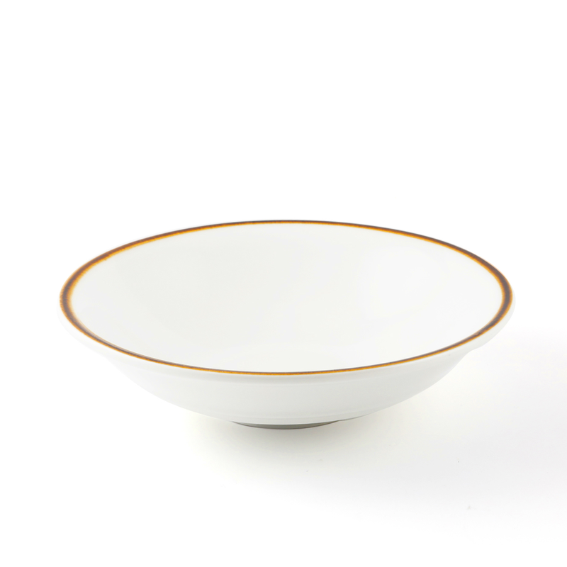 Porceletta Mocha Porcelain Salad Bowl 