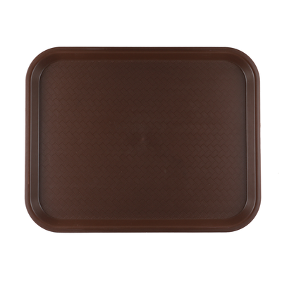 Vague Recatangular Plastic Fast Food Tray 45 x 35 cm