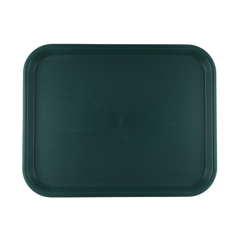 Vague Recatangular Plastic Fast Food Tray 45 x 35 cm