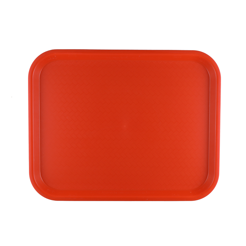 Vague Recatangular Plastic Fast Food Tray 45 x 35 cm