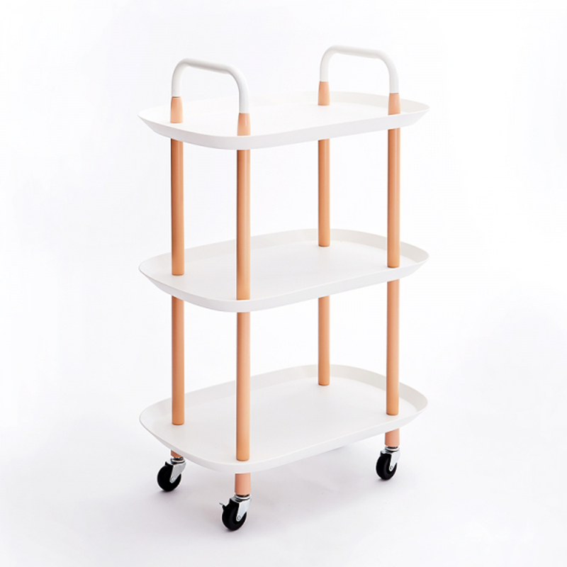 Vague 3-Tier Boat Plastic Rolling Cart