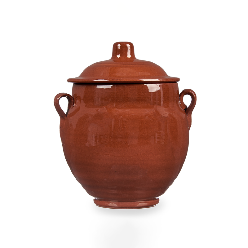 La Dehesa Big Clay Jar with Handles 800 ml