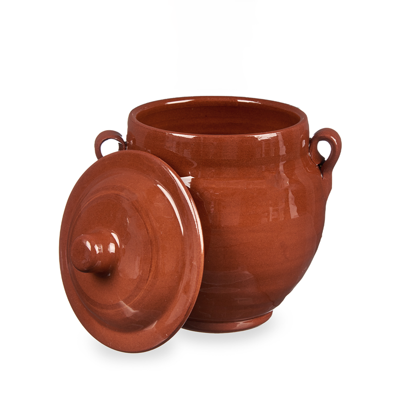 La Dehesa Big Clay Jar with Handles 800 ml